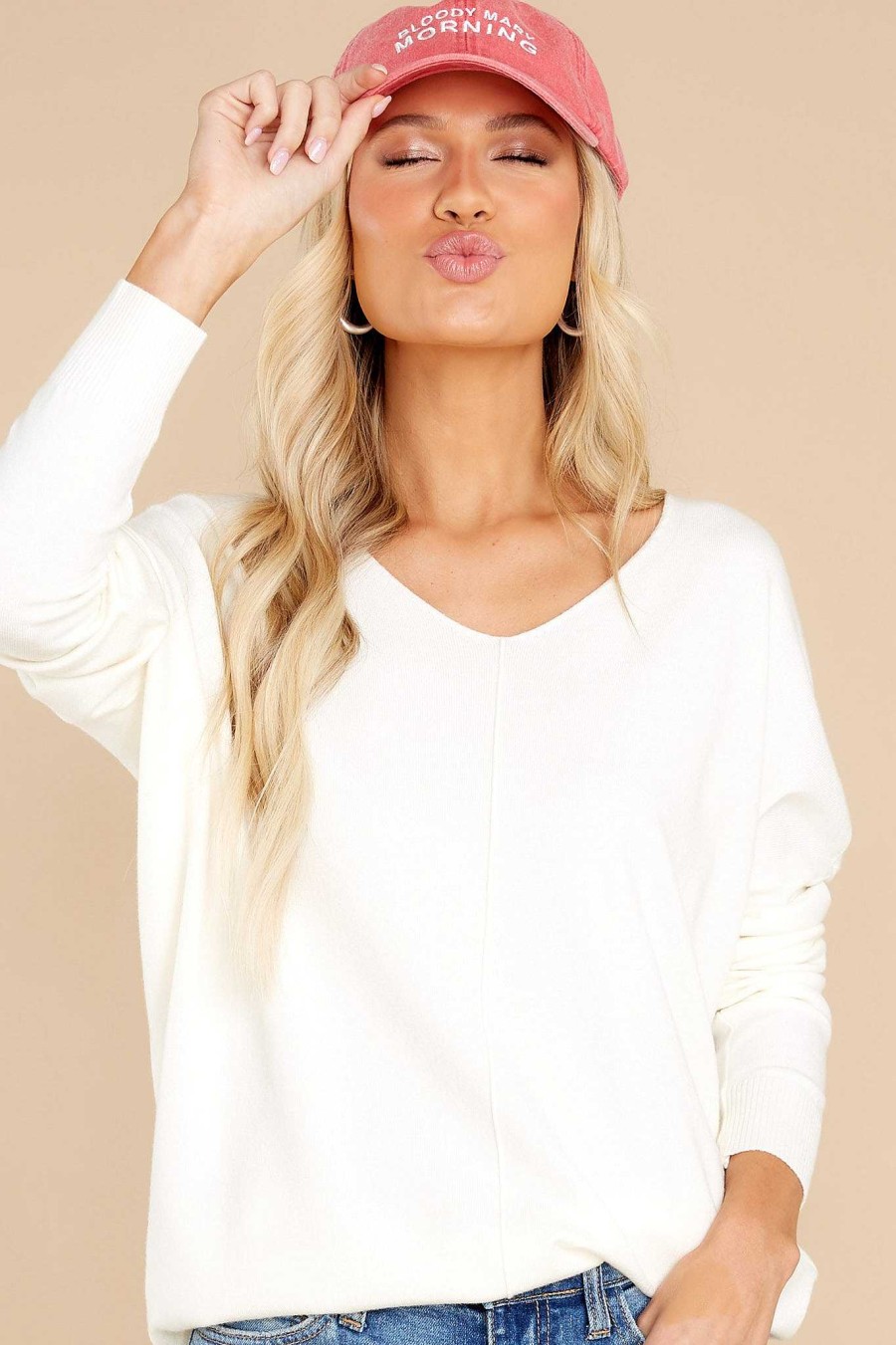 Clothing So Soft Collection Sweaters | Wind Down Sweater (Backorder August) Ivory