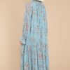 Clothing Red Dress Maxi Dresses | Listen To Your Heart And White Floral Print Maxi Dress Blue