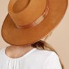 Accessories Red Dress Hats | Top It Off Cognac Hat Cognac Dropitoff