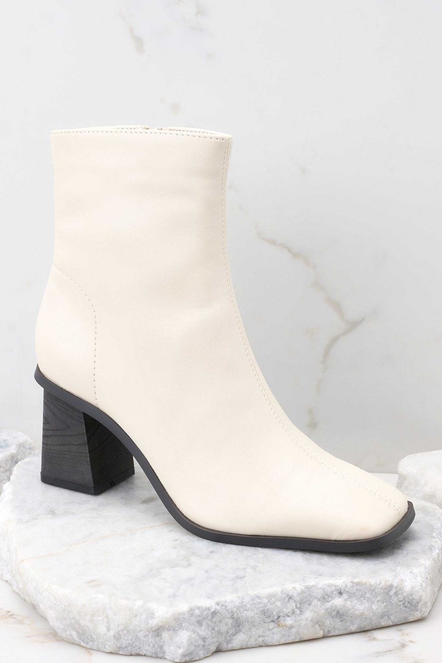 Shoes Red Dress Ankle Booties | Swirl Around Ankle Boots Beige