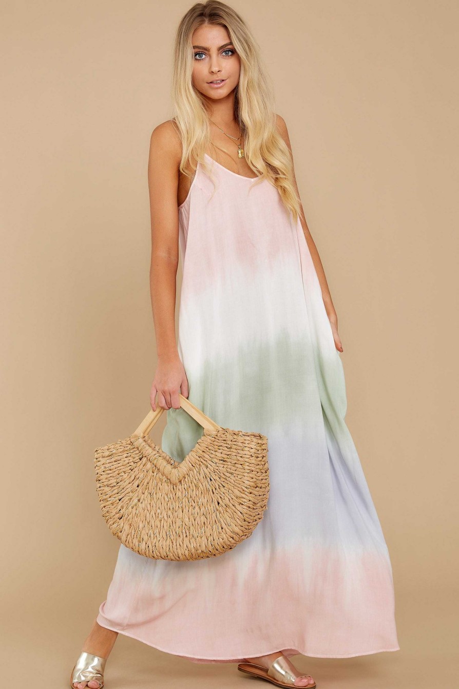 Clothing Red Dress Maxi Dresses | All My Love Multi Maxi Dress Blush Pink