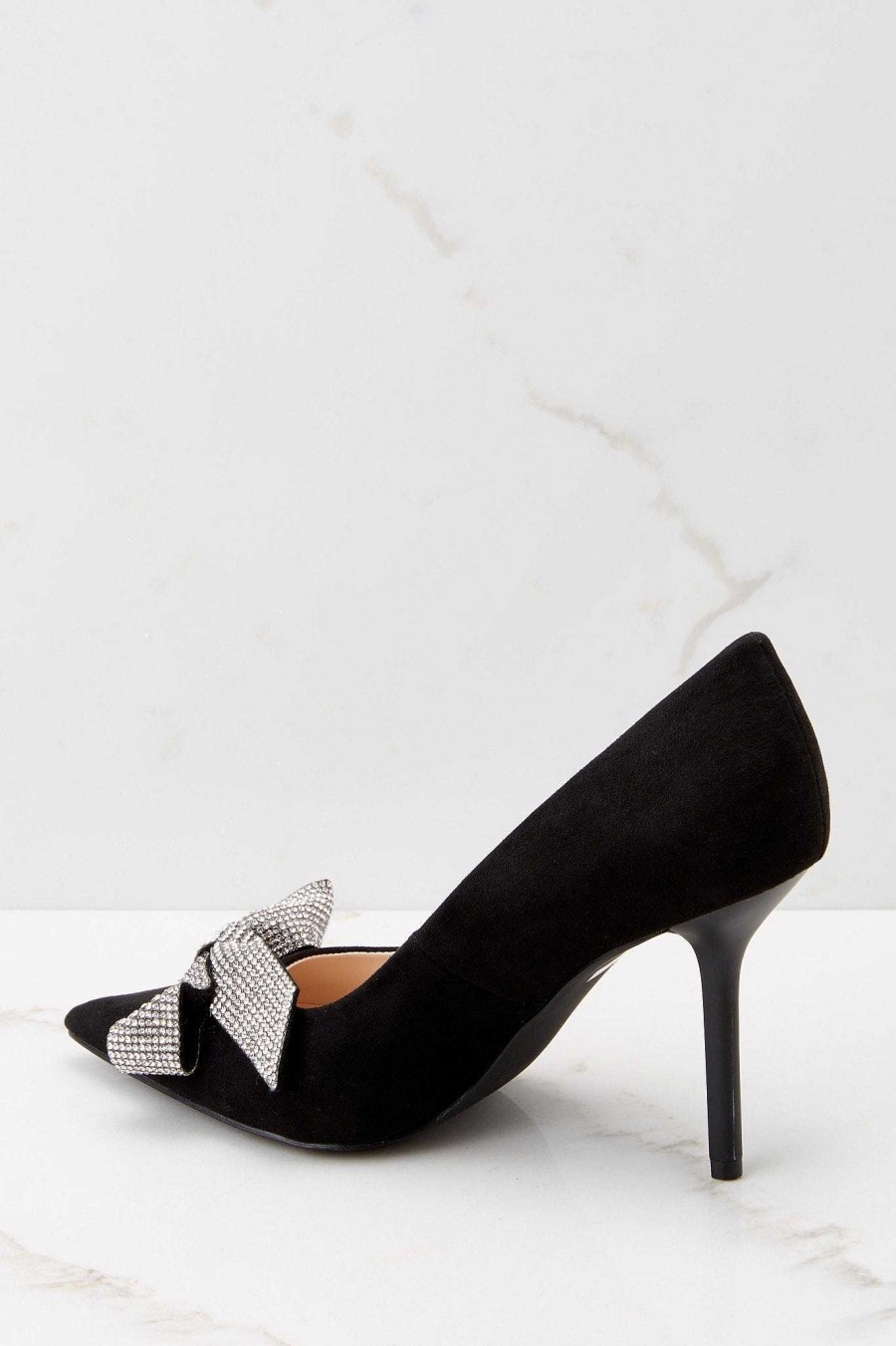 Shoes Red Dress Pumps | Marvel At These Heels Black
