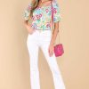 Clothing Meet Me In Santorini Blouses & Shirts | Athena Top Larkspur