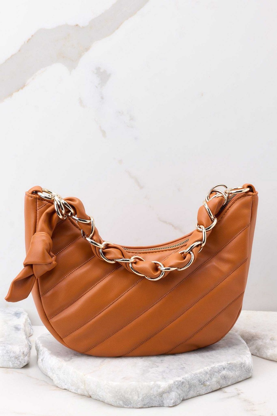 Accessories Red Dress Crossbody Bags | That'S On Me Bag Camel