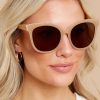Accessories Red Dress Sunglasses | Hello Sunshine Brown Sunglasses Beige