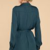 Clothing Red Dress Mini Dresses | Basic Privileges Tunic Dark Emerald