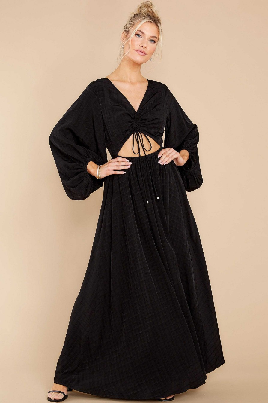 Clothing Aura Maxi Dresses | Going For This Maxi Dress Black