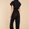 Clothing Aura Jumpsuits | Enchanting Nature Jumpsuit Black