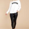 Clothing Red Dress Sweatshirts & Hoodies | Cozy Weekend Sweatshirt Ivory