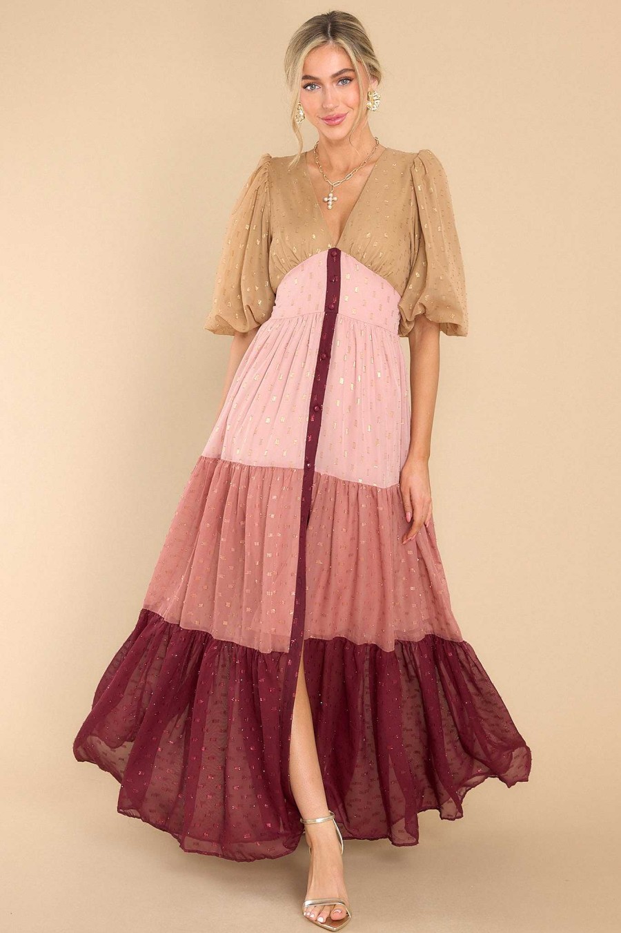 Clothing Aura Maxi Dresses | Better Be Good Maxi Dress Mauve