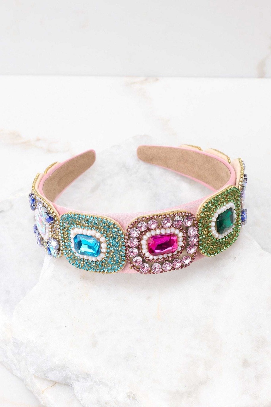 Accessories Treasure Jewels Hair Accessories | Cathy Glam Headband Multi
