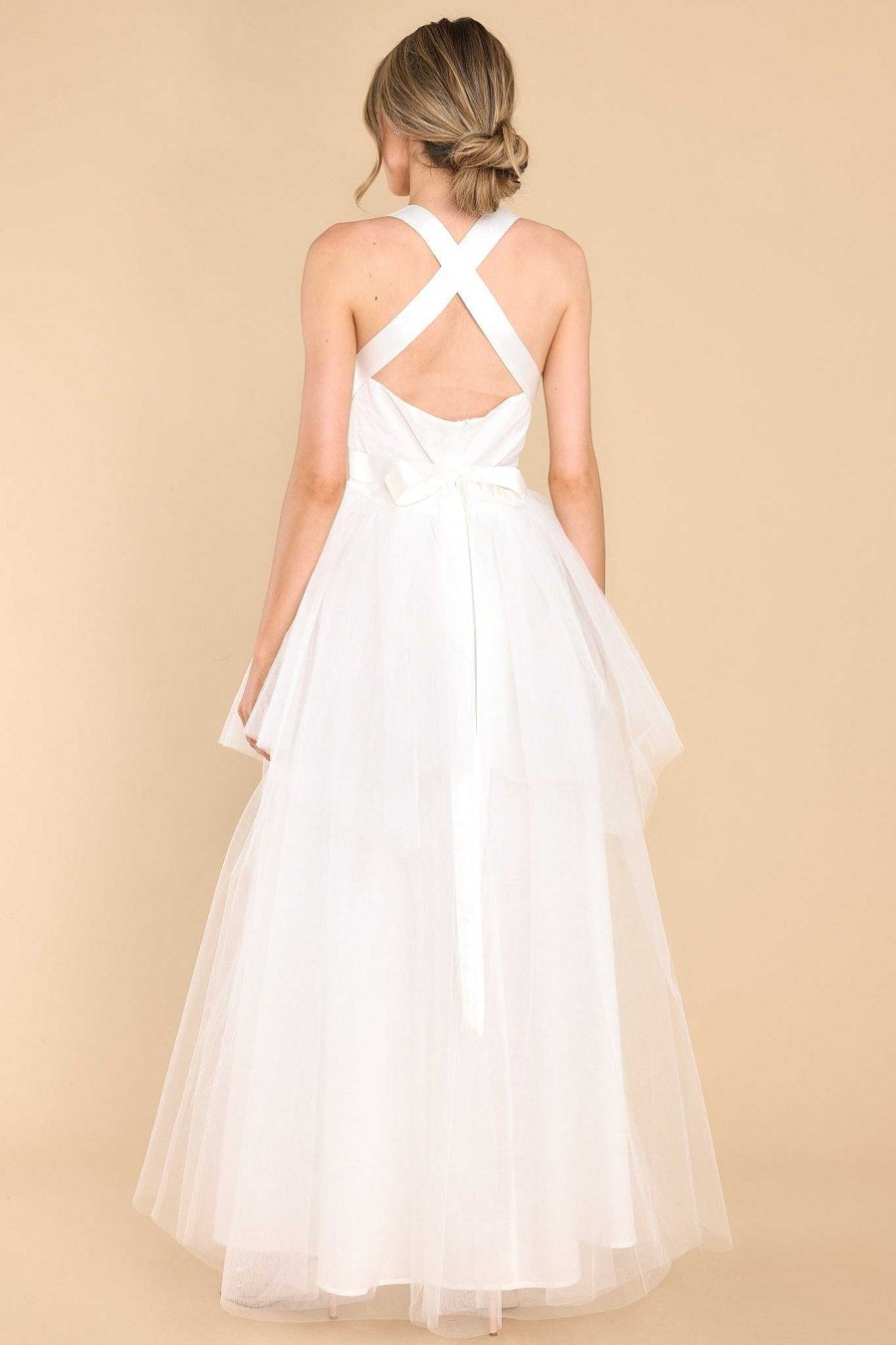 Clothing Aura Maxi Dresses | Graceful Movements Maxi Dress White