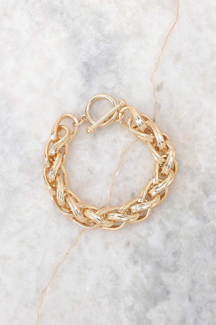 Jewelry Red Dress | Effortlessly Chic Bracelet Gold
