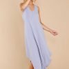 Clothing Z Supply Maxi Dresses | Reverie Midi Dress Lavender Grey