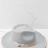 Accessories Gigi Pip Hats | Monroe Light Rancher Hat Gray