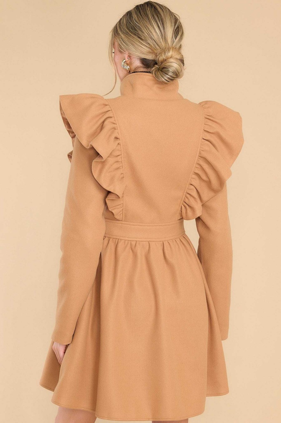 Clothing Aura Coats | Where To Next Coat Camel