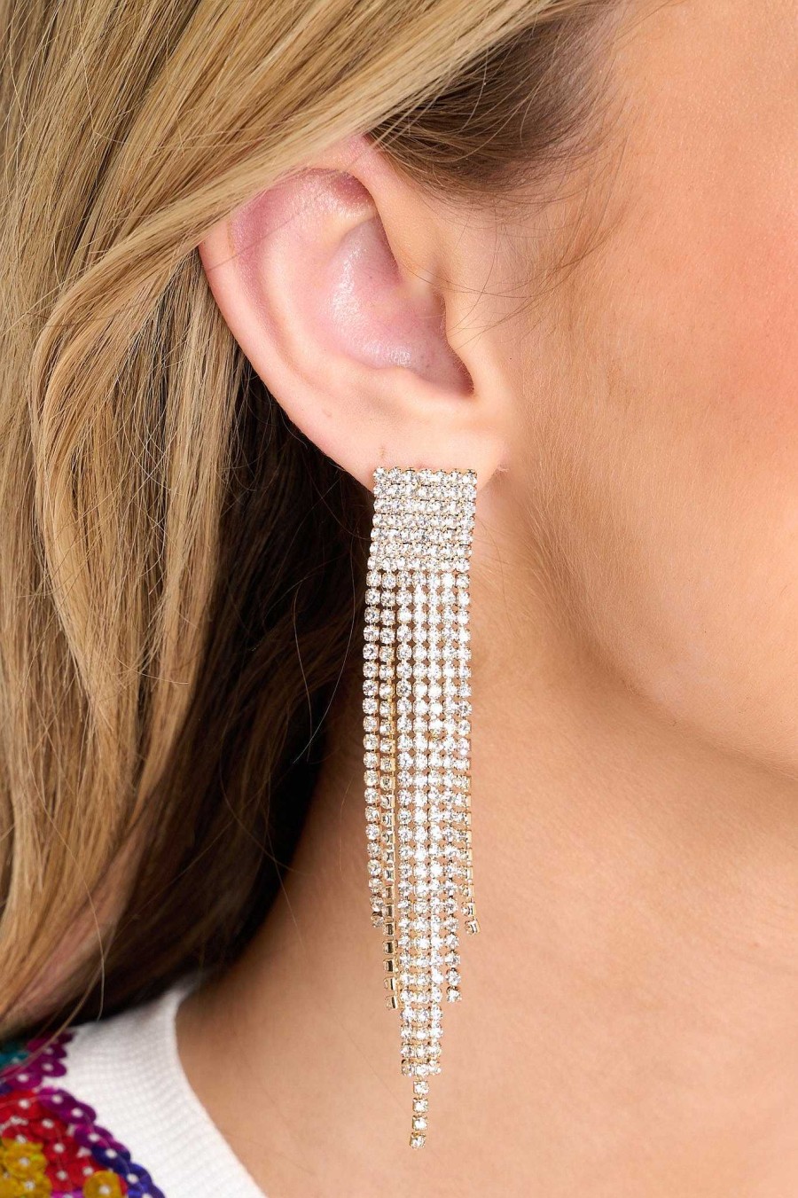 Jewelry Red Dress | Practicing Iconic Earrings Gold