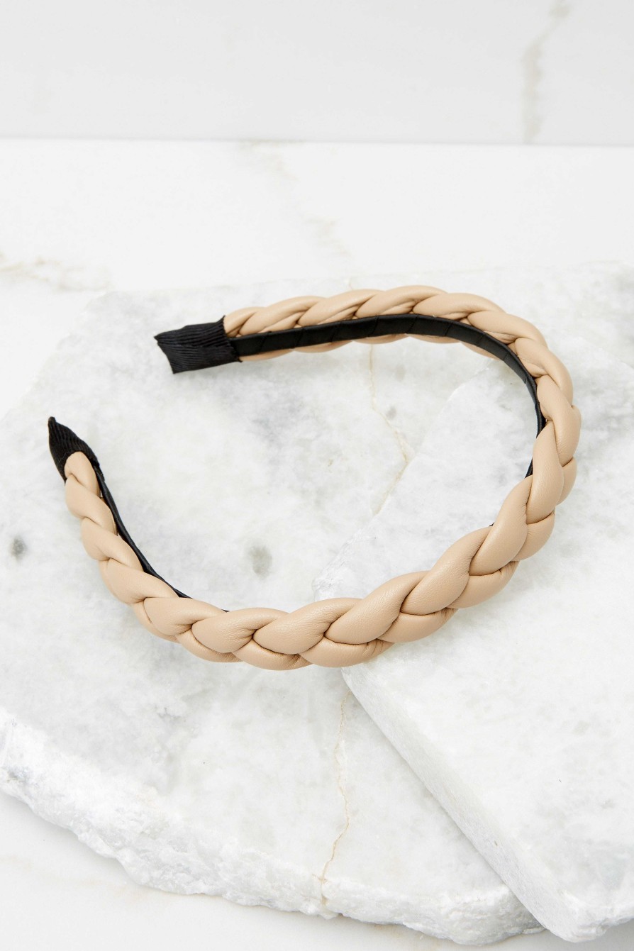 Accessories Red Dress Hair Accessories | Stunning Twist Headband Ivory