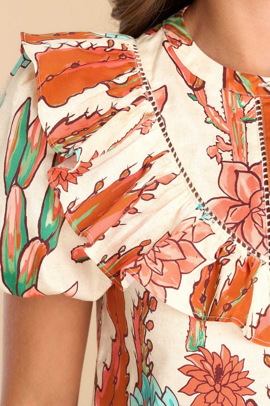 Clothing Alden Adair Blouses & Shirts | Cassidy Top Mirage