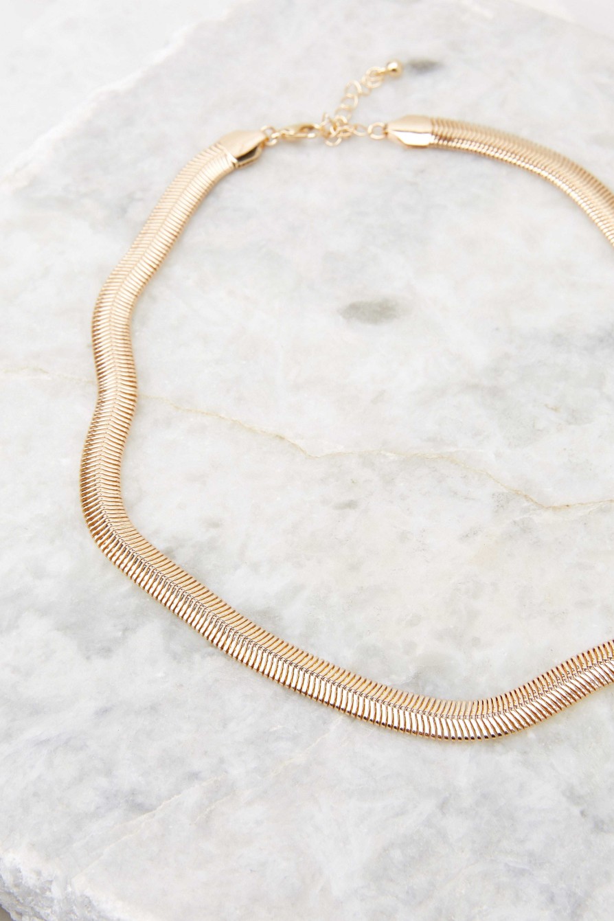 Jewelry Red Dress | Something Major Necklace Gold