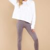 Clothing Red Dress Leggings | My Goodness Leggings Mauve Purple