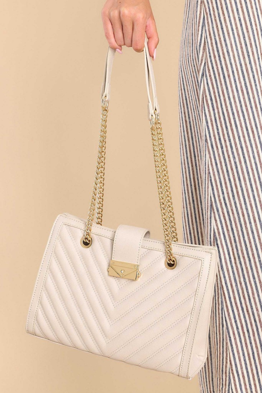 Accessories Red Dress Satchels & Shoulder Bags | Look At Me Faux Leather Bag Beige