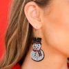 Jewelry Red Dress | Jolly Happy Soul Earrings Multi