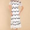 Clothing Red Dress Midi Dresses | Fairytale Beginnings Lace Midi Dress White