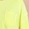 Clothing Red Dress Casual Tops | So Laid-Back Top Neon Yellow