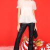 Clothing Aura Blouses & Shirts | Pretty Lady Top White
