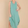 Clothing Z Supply Midi Dresses | Reverie Cactus Midi Dress Light Green