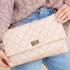 Accessories Red Dress Clutches & Pouches | Perfect Match Clutch Beige