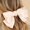 Accessories Red Dress Hair Accessories | Hello Darling Bow Beige