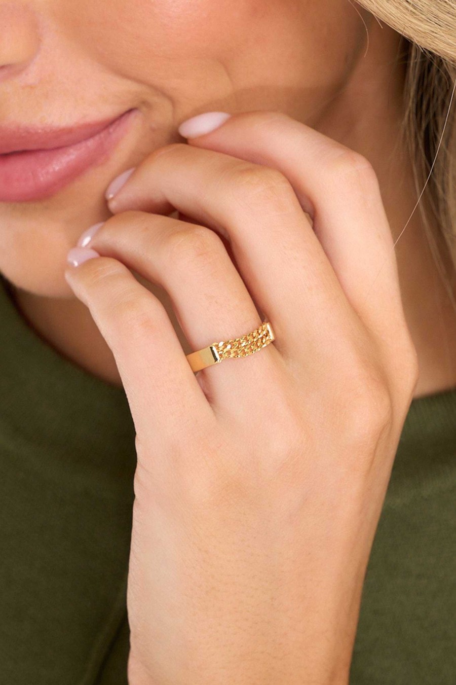 Jewelry Red Dress | Powerful Love Ring Gold