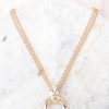Jewelry Red Dress | Lost In Your Smile Necklace Gold