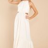 Clothing Red Dress Maxi Dresses | Catch The Breeze Maxi Dress Cream