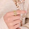 Jewelry Red Dress | Delicate Details Ring Gold