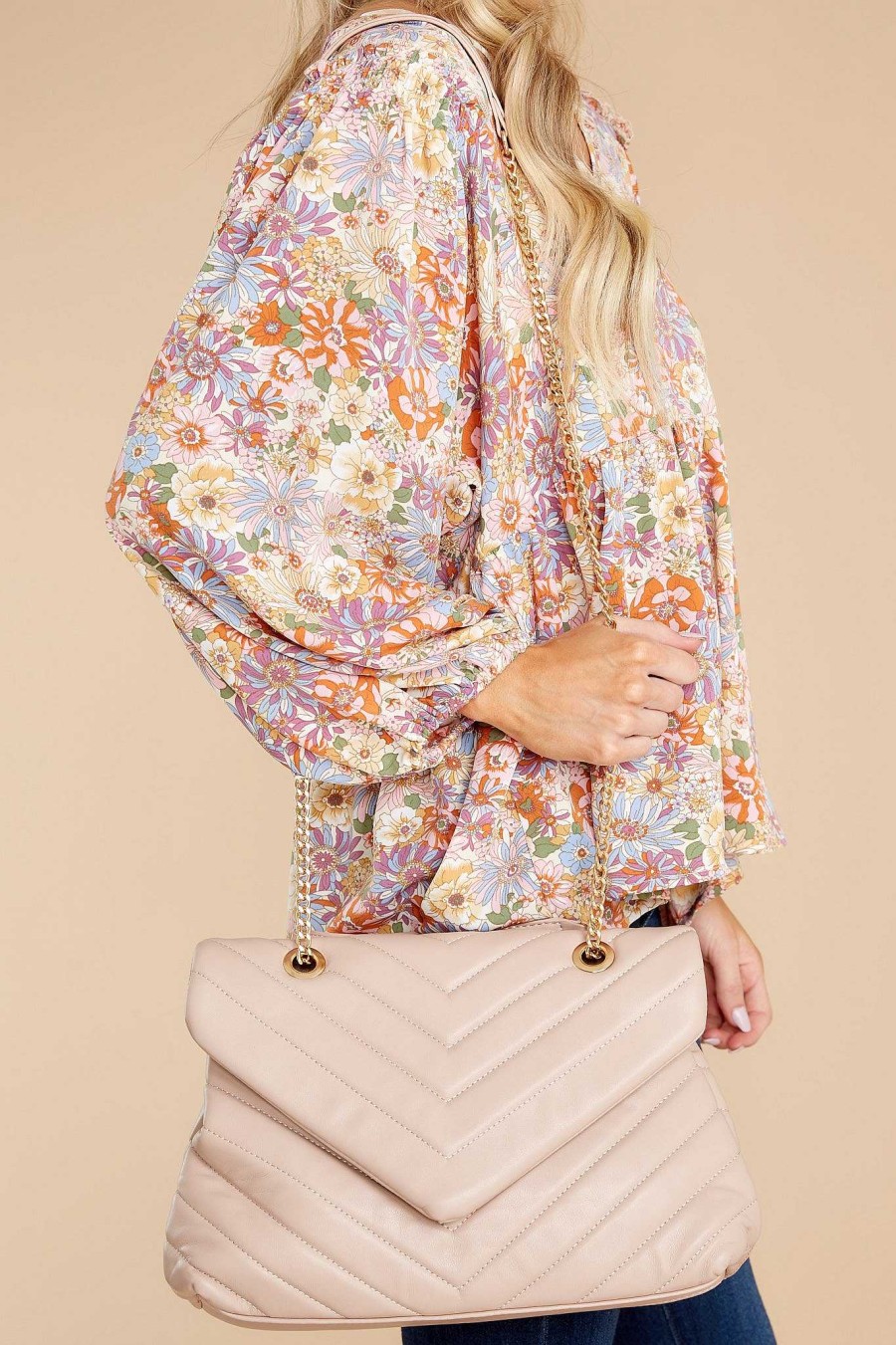 Accessories Red Dress Crossbody Bags | Power Through It Natural Crossbody Bag Beige