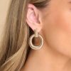 Jewelry Red Dress | Lost In Your Smile Earrings Gold