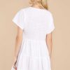 Clothing Aura Mini Dresses | Unconditional Elegance Dress White