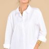 Clothing Red Dress Casual Tops | Boardroom Cutie Top White