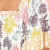 Clothing Aura Maxi Dresses | Stay Awhile Floral Print Maxi Dress Ivory