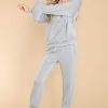 Clothing Red Dress Loungewear Bottoms | A Chill Moment Joggers Ash Blue