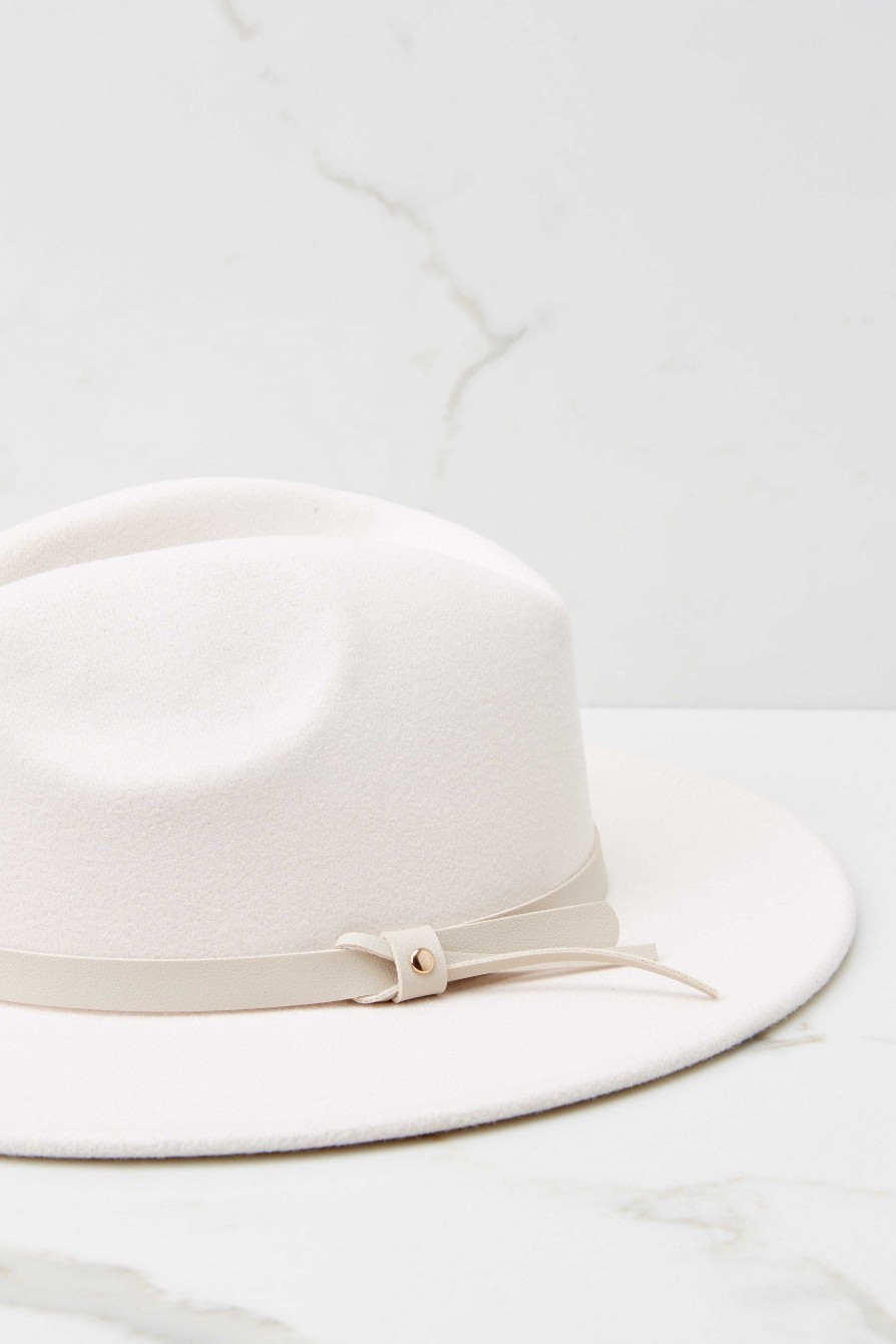 Accessories Red Dress Hats | Stylish Events Ivory Hat White