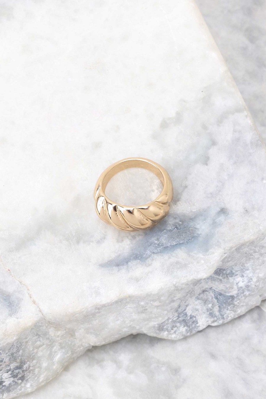 Jewelry Red Dress | What I Said Was Ring Gold