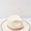 Accessories Gigi Pip Hats | Monroe Rancher Hat Off White