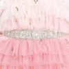 Accessories Red Dress Belts | When Worlds Collide Crystal Belt Silver