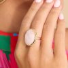Jewelry Red Dress | The Luxurious Life Rose Ring Pink