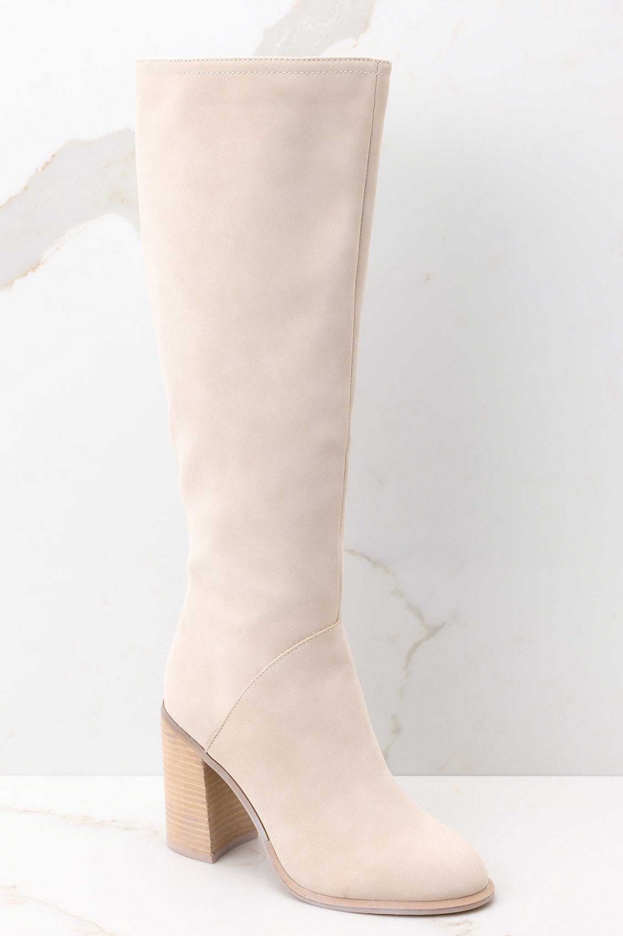 Shoes Red Dress High Heel Boots | No Reason Not To Boots Light Grey