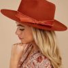 Accessories Olive & Pique Hats | Won'T Forget Her Hat Rust